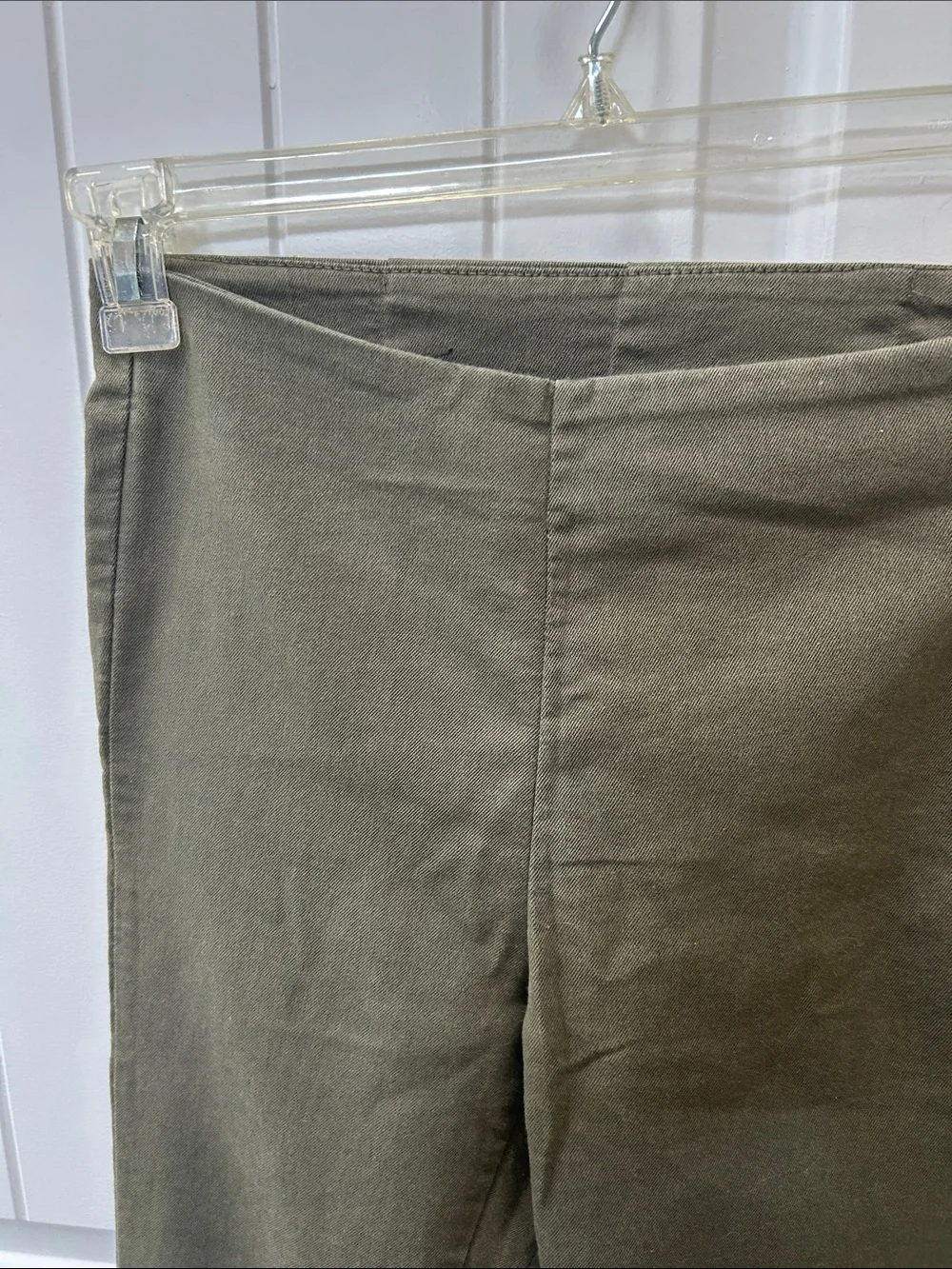 Divided Olive Green Ankle-Length Cropped Jeans